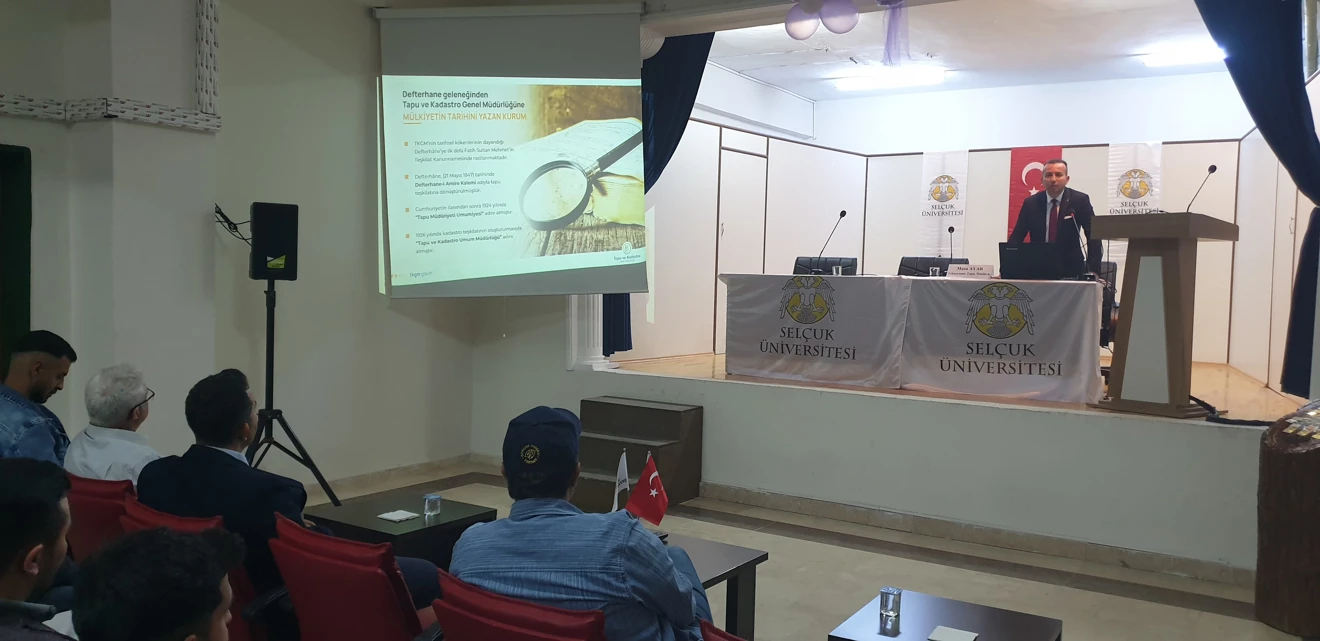 Güneysınır MYO’da "Kuruluşunun 178. Yılında Tapu ve Kadastro" Konulu Söyleşi Düzenlendi